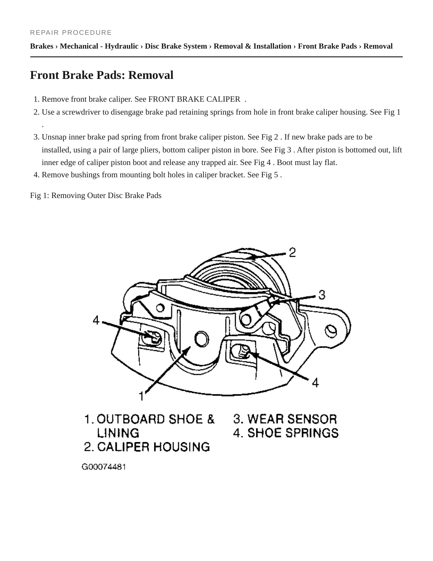 1989 Cadillac Allante Service and Repair Manual preview page 3