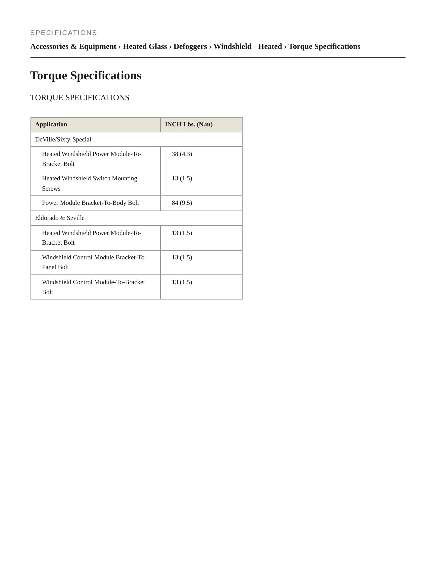 1993 Cadillac Seville Service and Repair Manual preview page 2