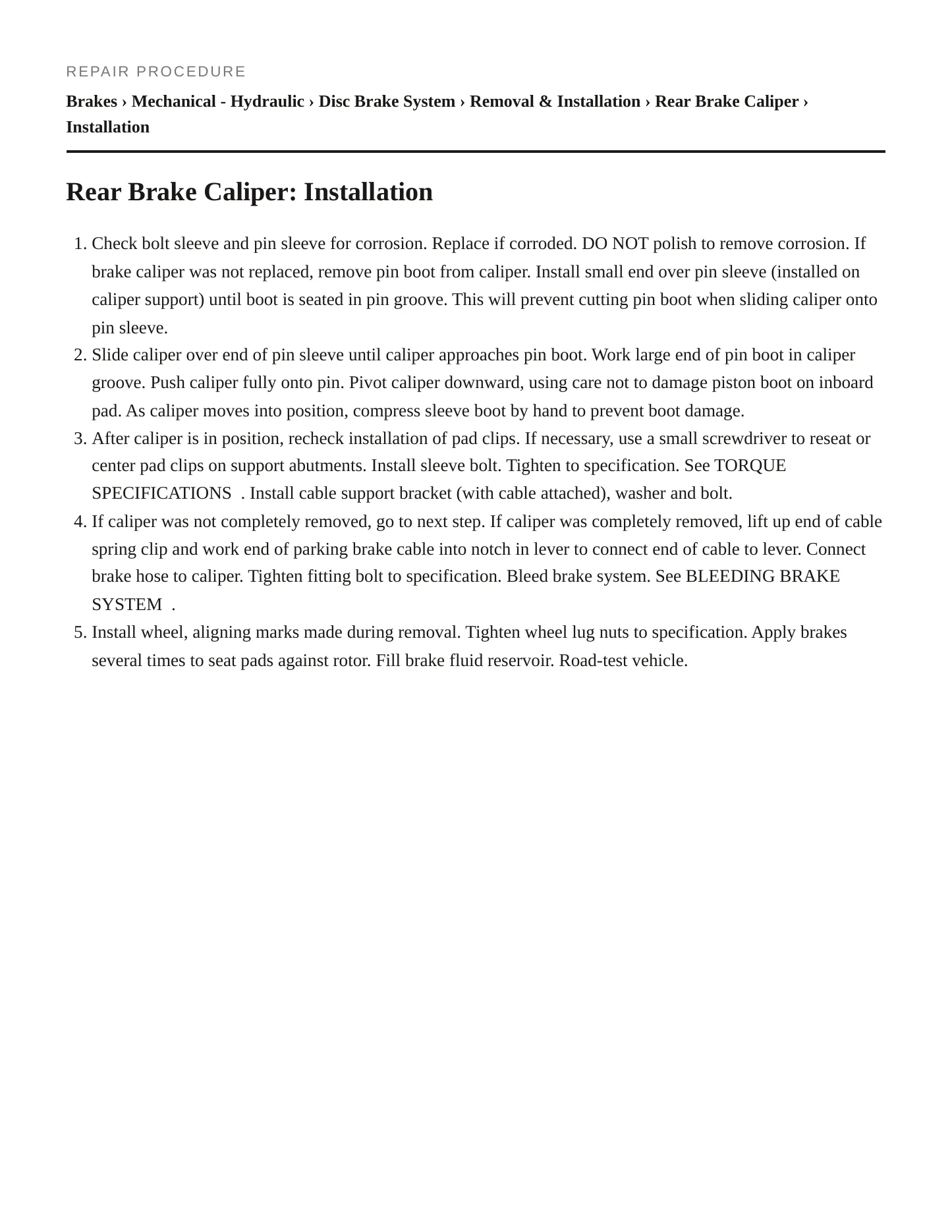 1995 Cadillac Eldorado Service and Repair Manual preview page 5