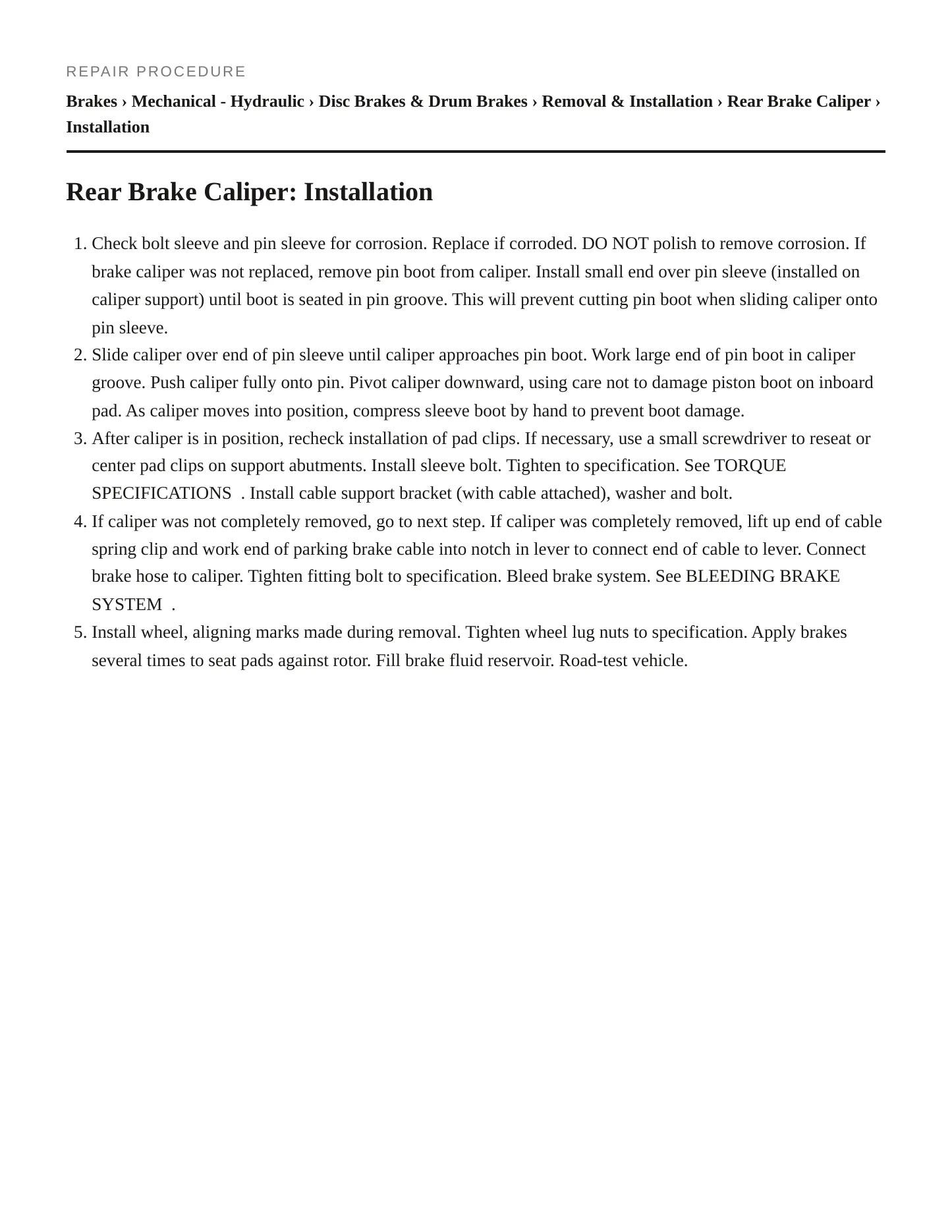 1996 Cadillac DeVille Service and Repair Manual preview page 4