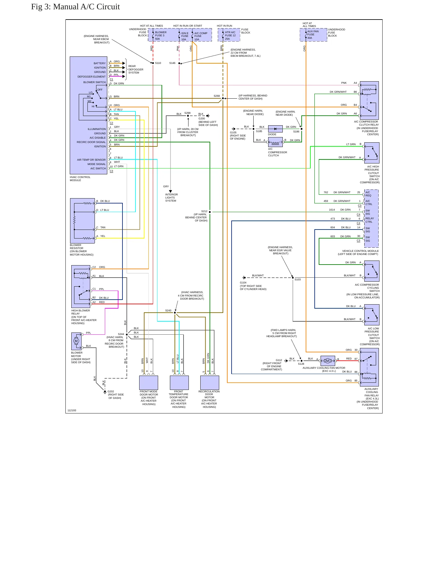 2000 Cadillac Escalade Service and Repair Manual preview page 10