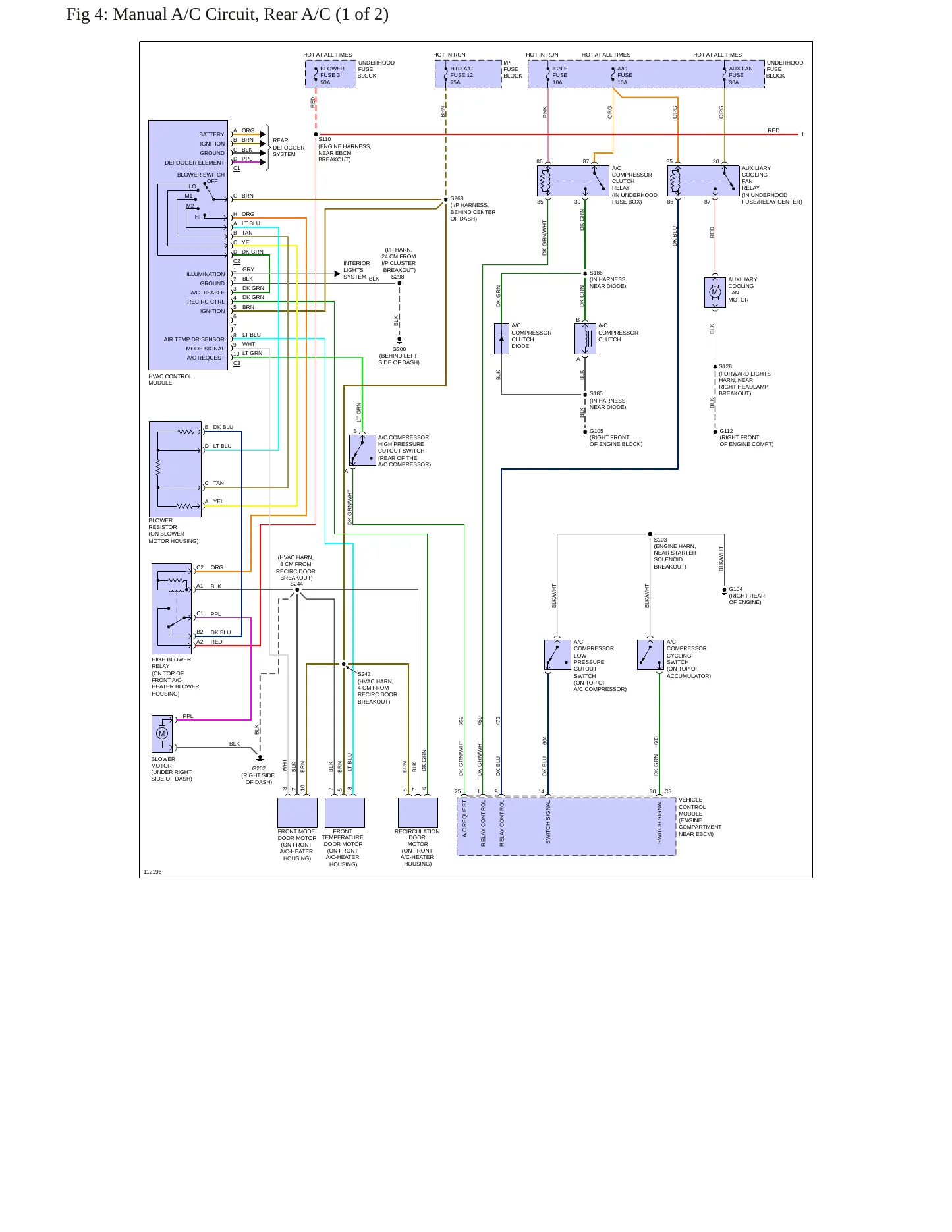 2000 Cadillac Escalade Service and Repair Manual preview page 11