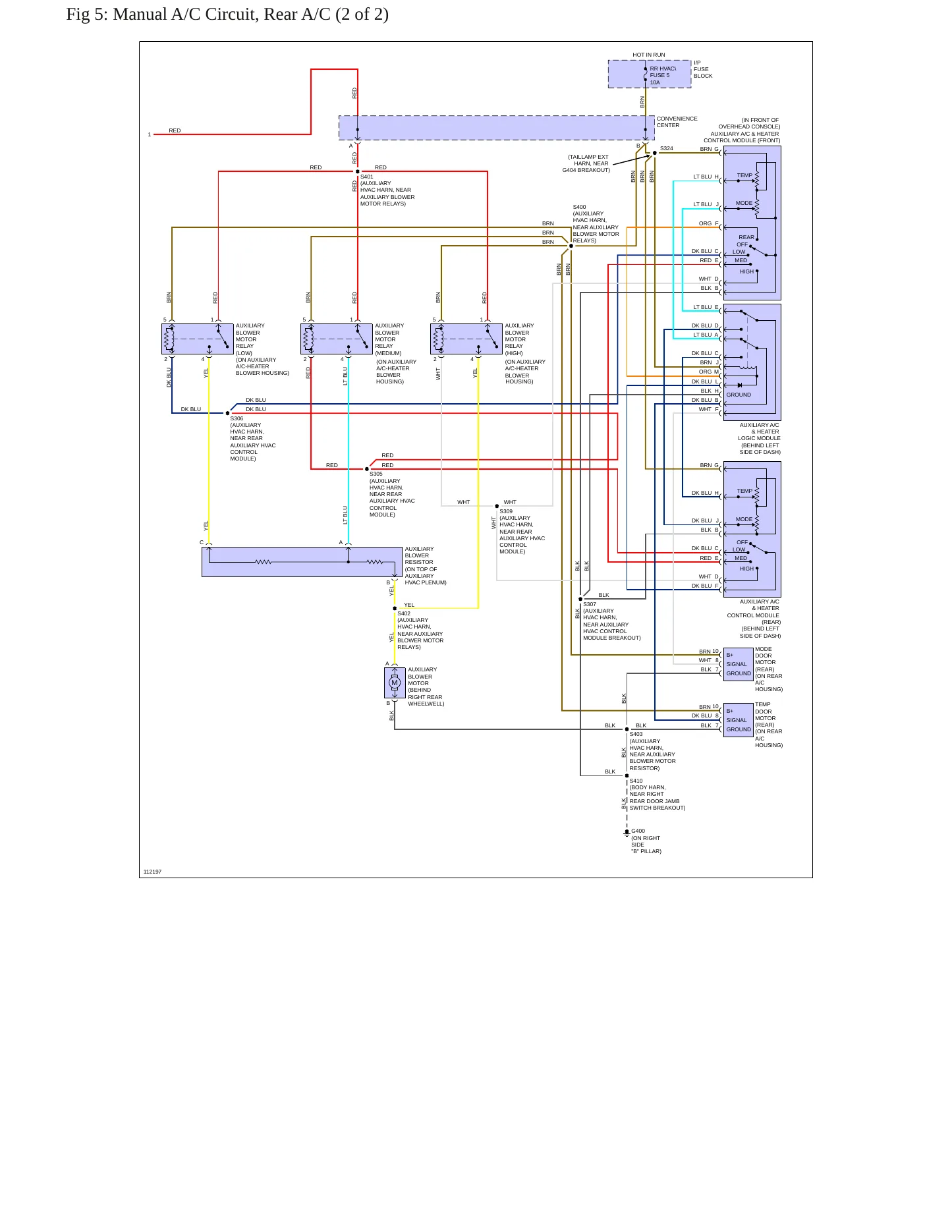 2000 Cadillac Escalade Service and Repair Manual preview page 12