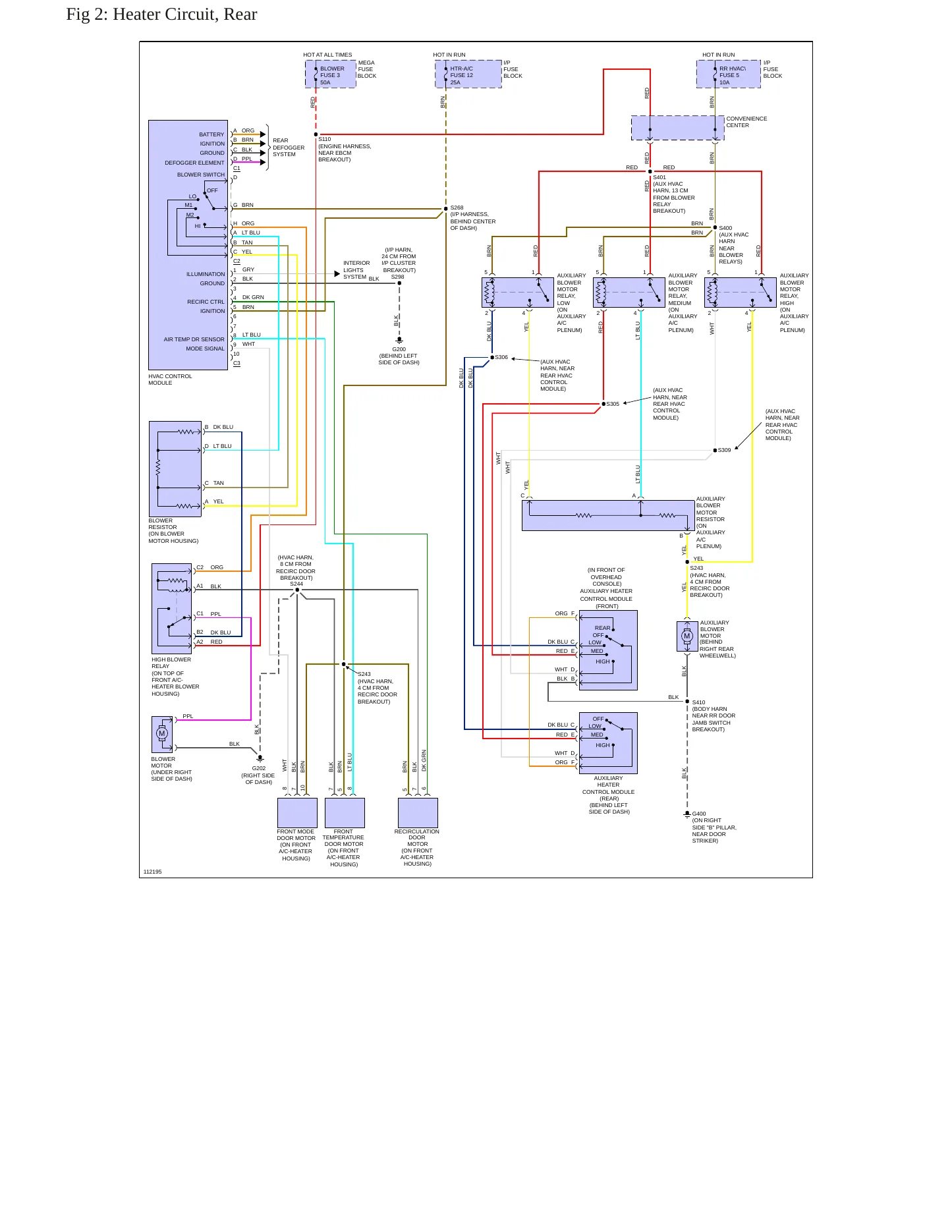 2000 Cadillac Escalade Service and Repair Manual preview page 9