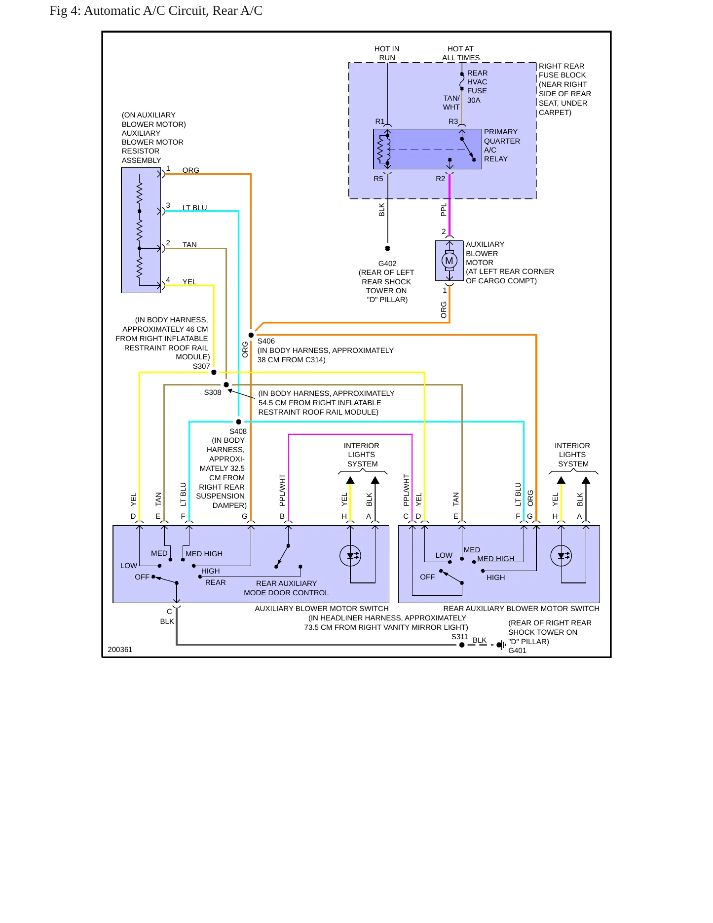 2005 Cadillac SRX Service and Repair Manual preview page 12