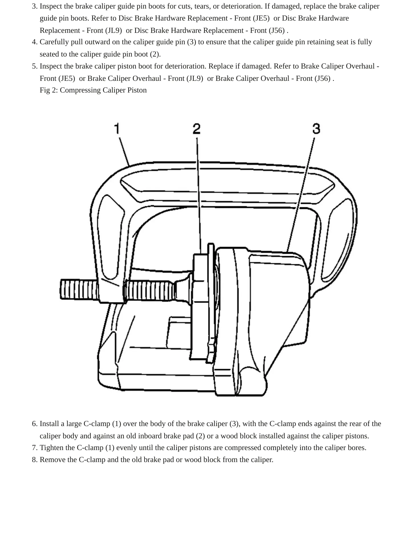 2005 Cadillac STS Service and Repair Manual preview page 6