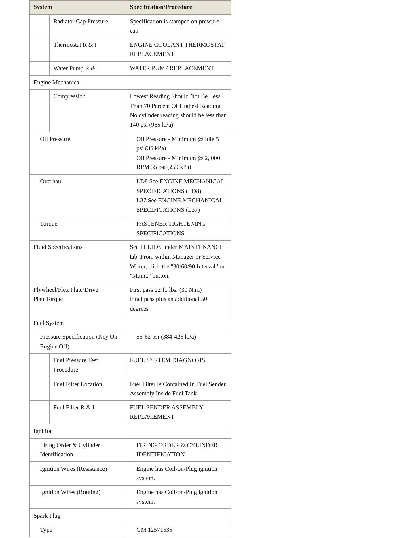 2011 Cadillac DTS Service and Repair Manual preview page 3