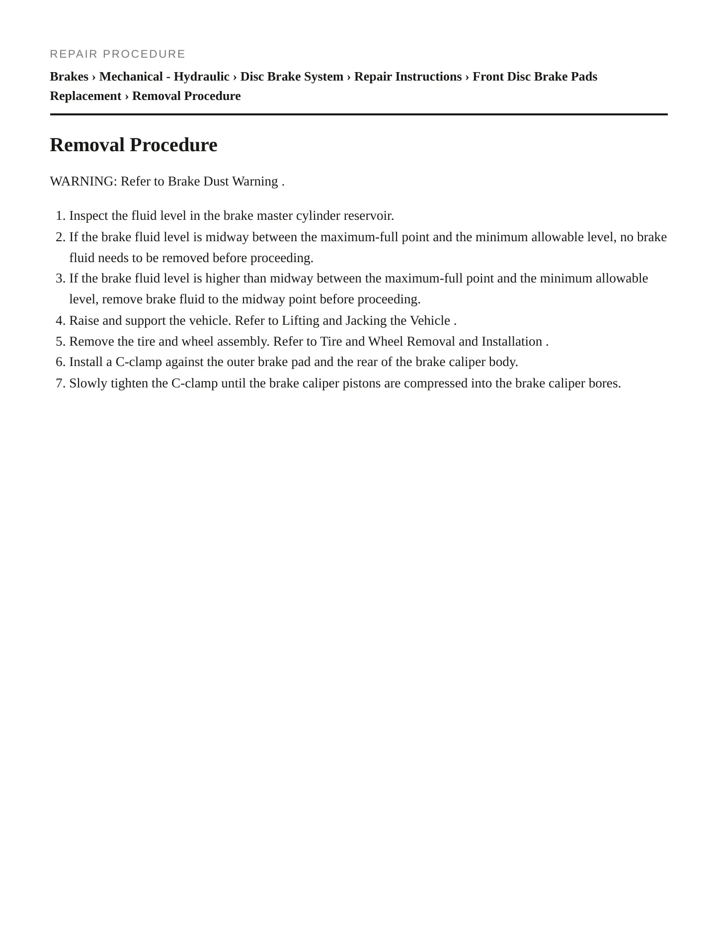 2011 Cadillac SRX Service and Repair Manual preview page 5