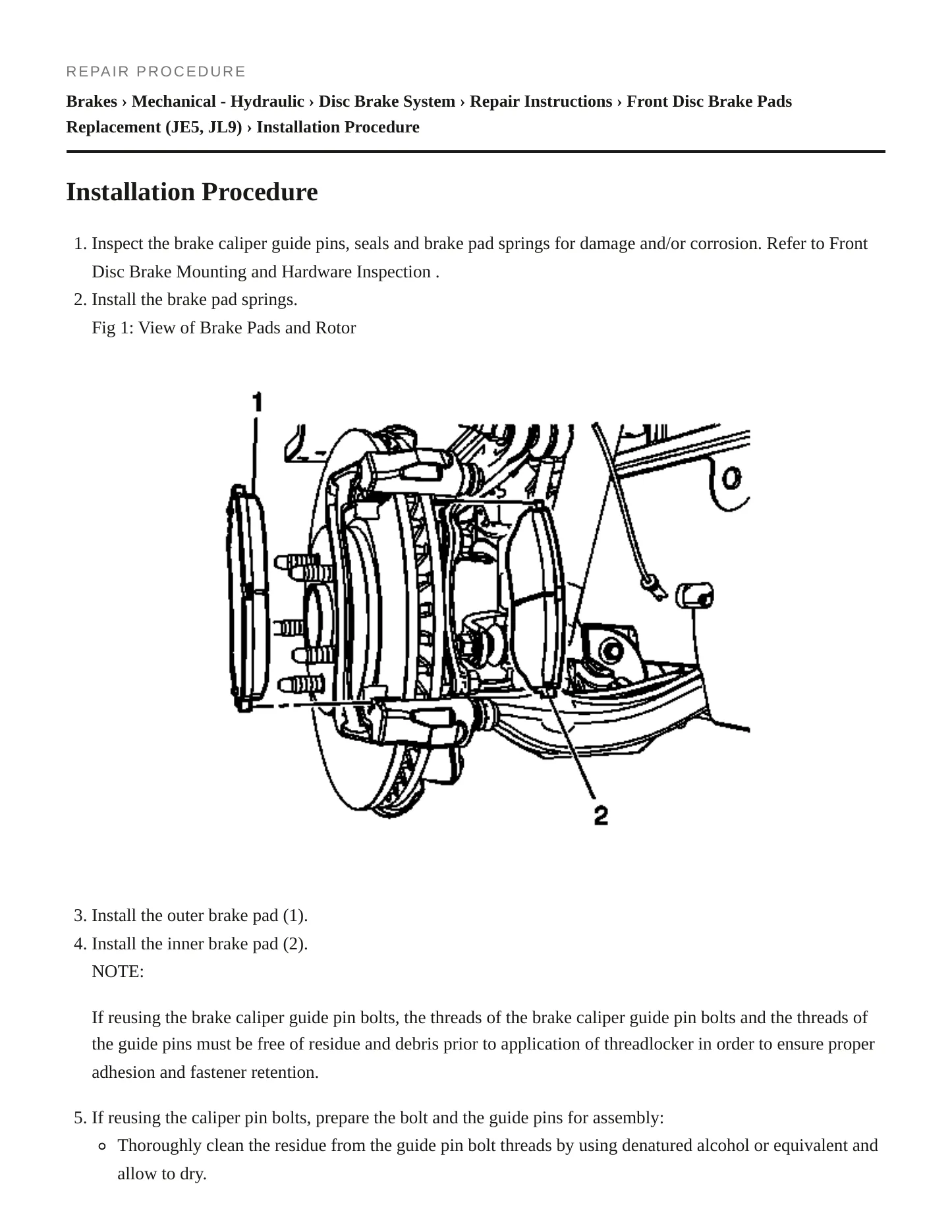 2011 Cadillac STS Service and Repair Manual preview page 4