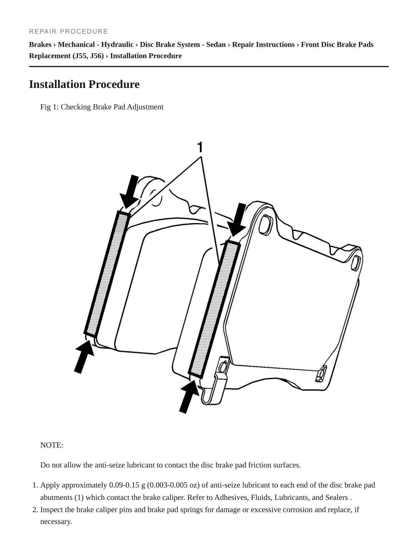 2014 Cadillac CTS Service and Repair Manual preview page 5