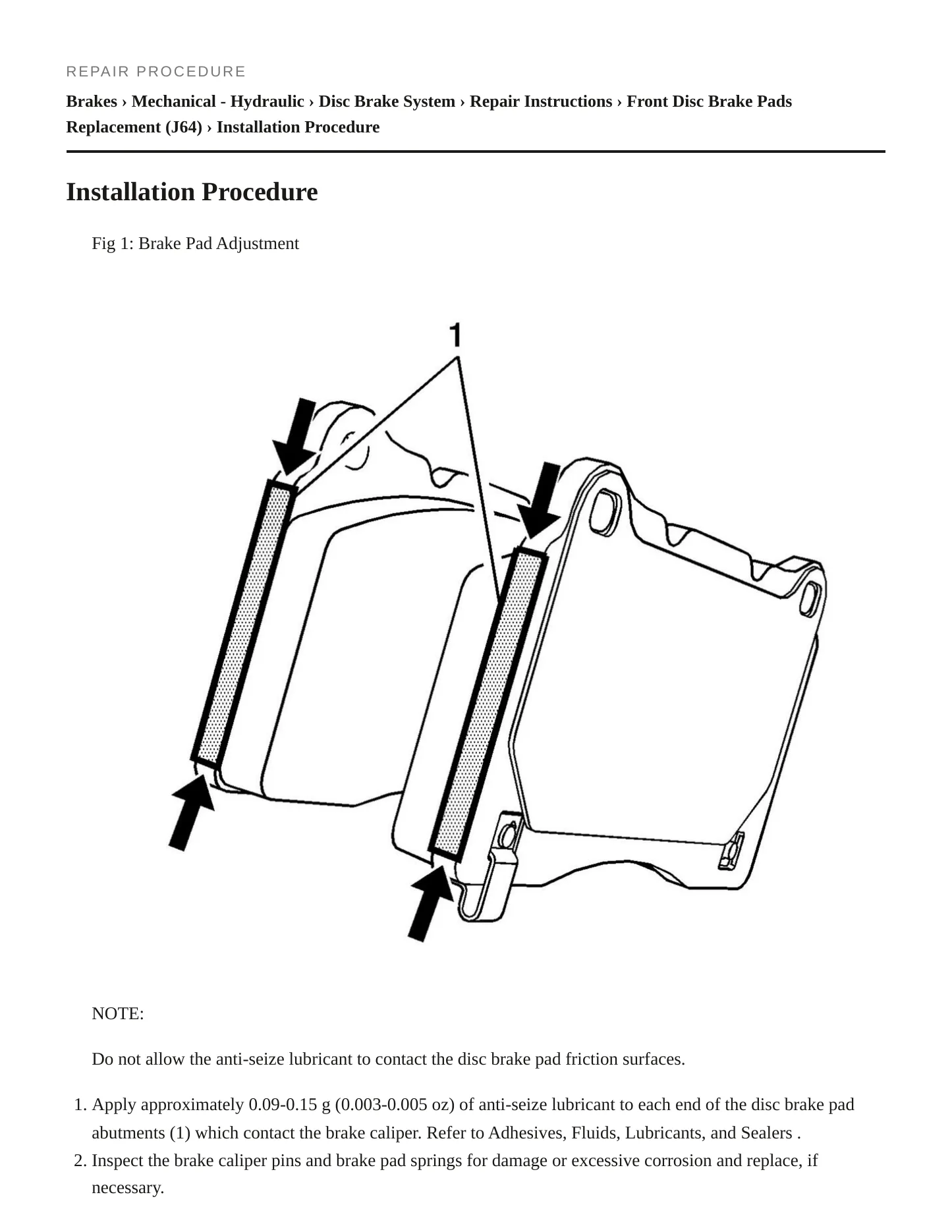 2015 Cadillac XTS Service and Repair Manual preview page 5