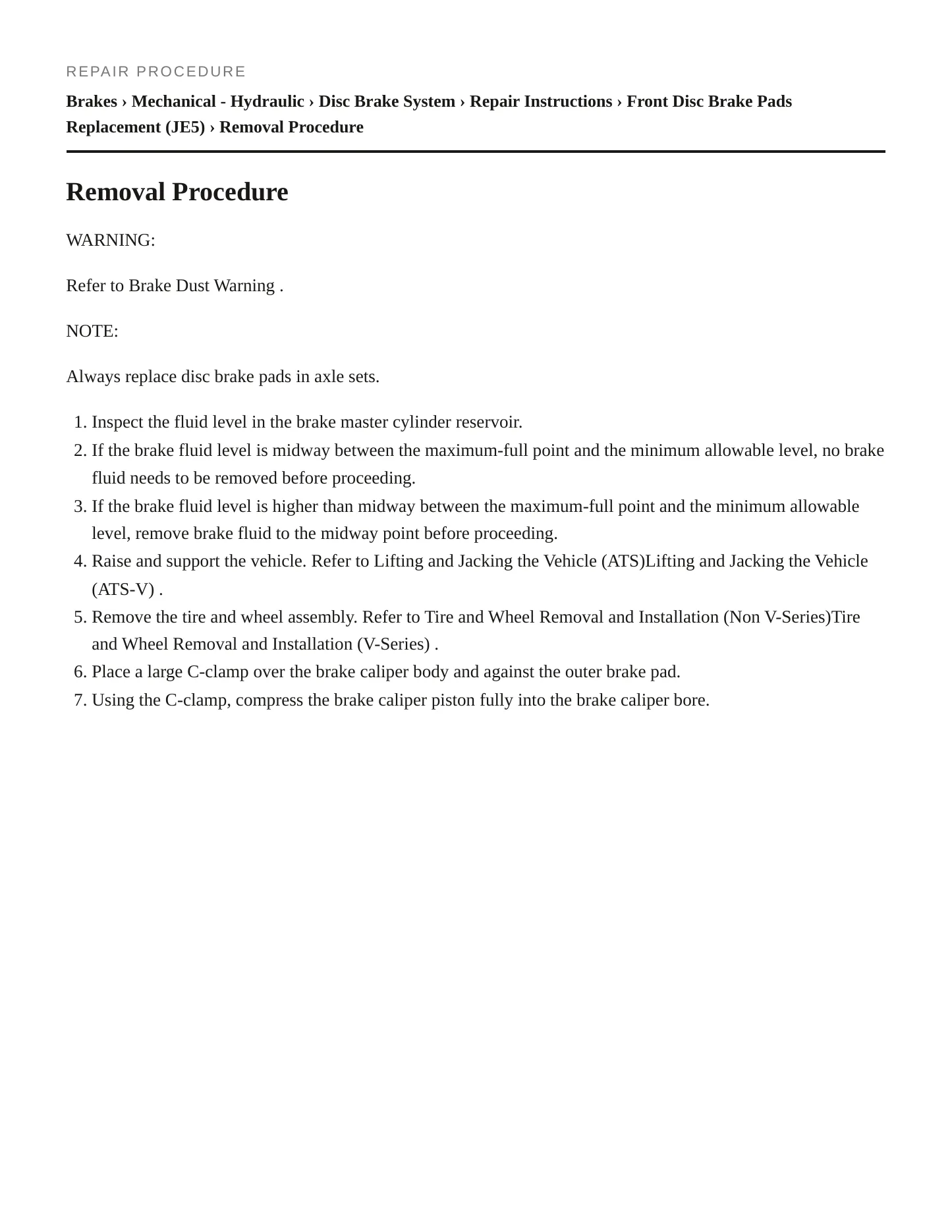 2017 Cadillac ATS Service and Repair Manual preview page 5