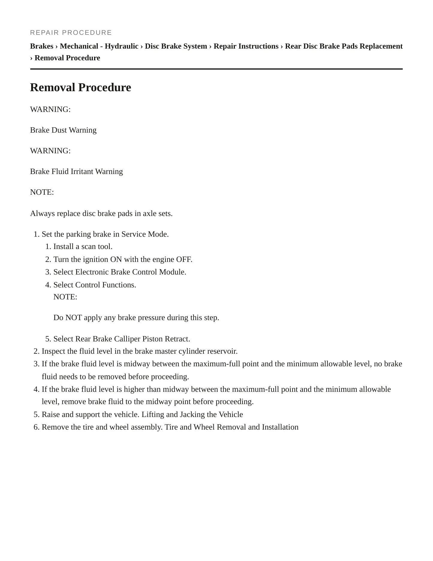 2018 Cadillac CT6 Service and Repair Manual preview page 5