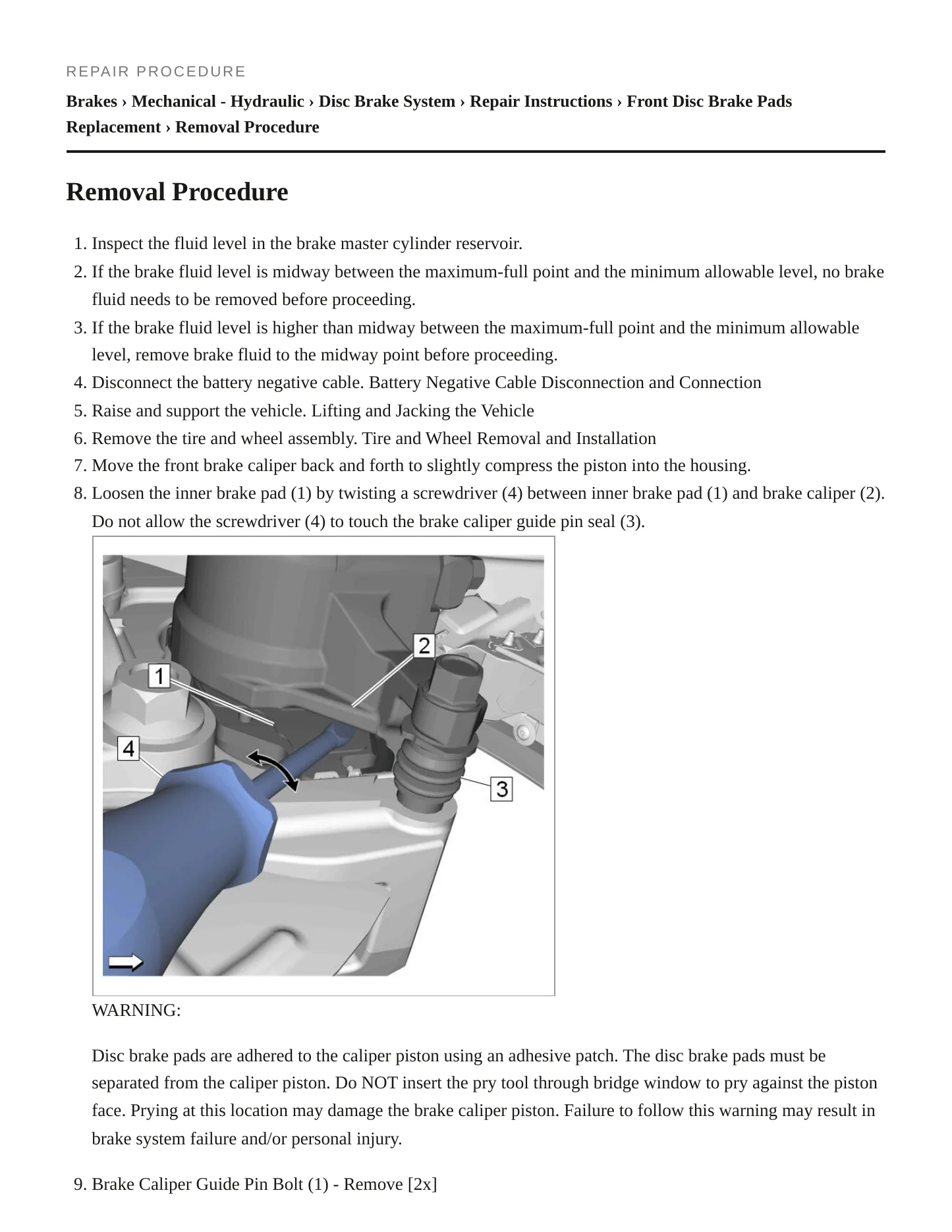 2019 Cadillac XT4 Service and Repair Manual preview page 4