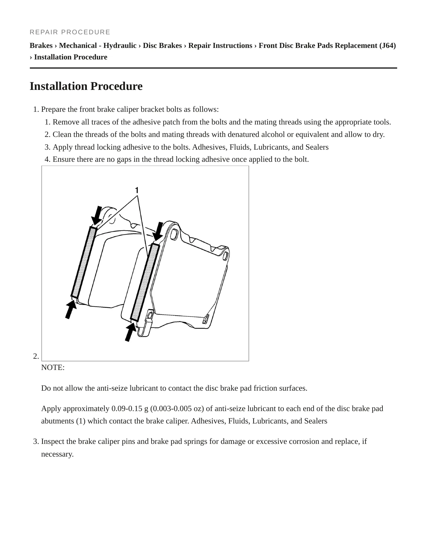 2019 Cadillac XTS Service and Repair Manual preview page 5