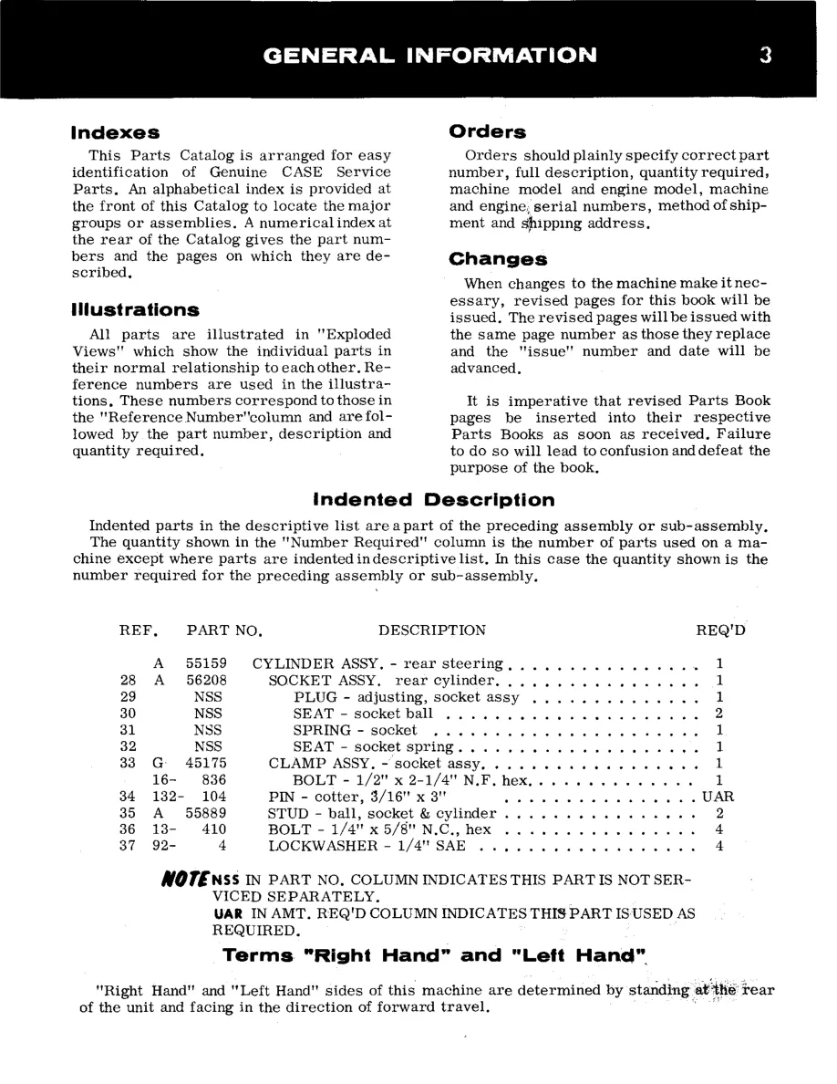 Case 1070 Agri-King Tractor Parts Manual preview page 5