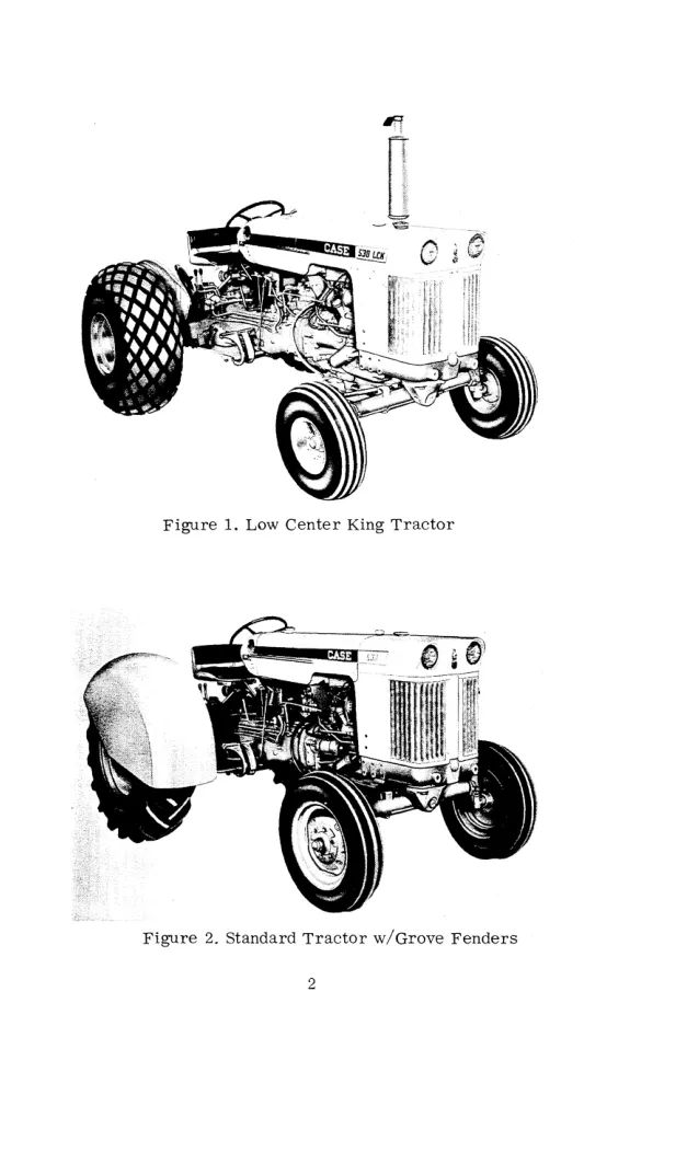 Case 430 440 530 540 Series Tractors Operator's Manual preview page 3