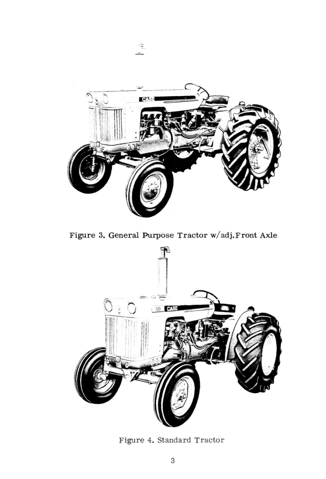 Case 430 440 530 540 Series Tractors Operator's Manual preview page 4