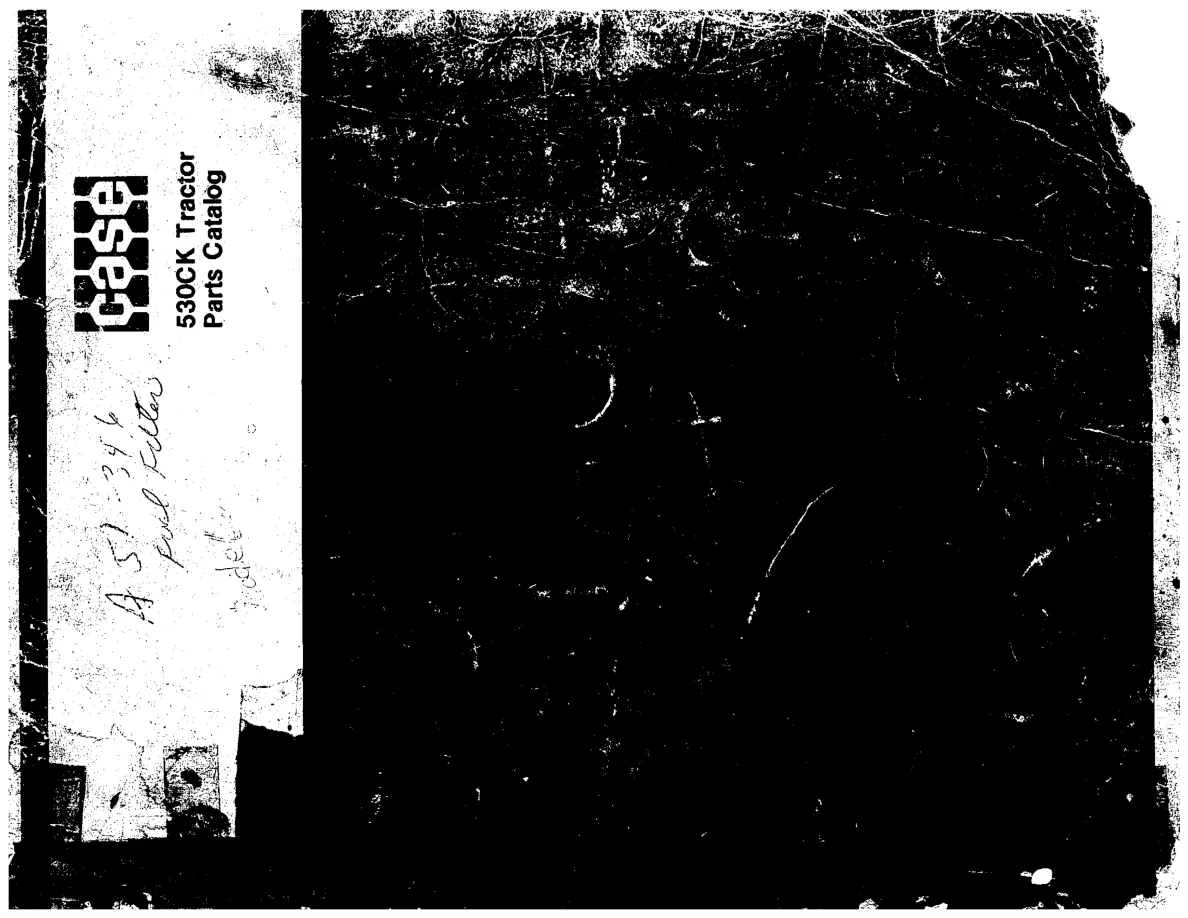 Case 530CK 530 Construction King Tractor & Engine Parts Manual preview page 1