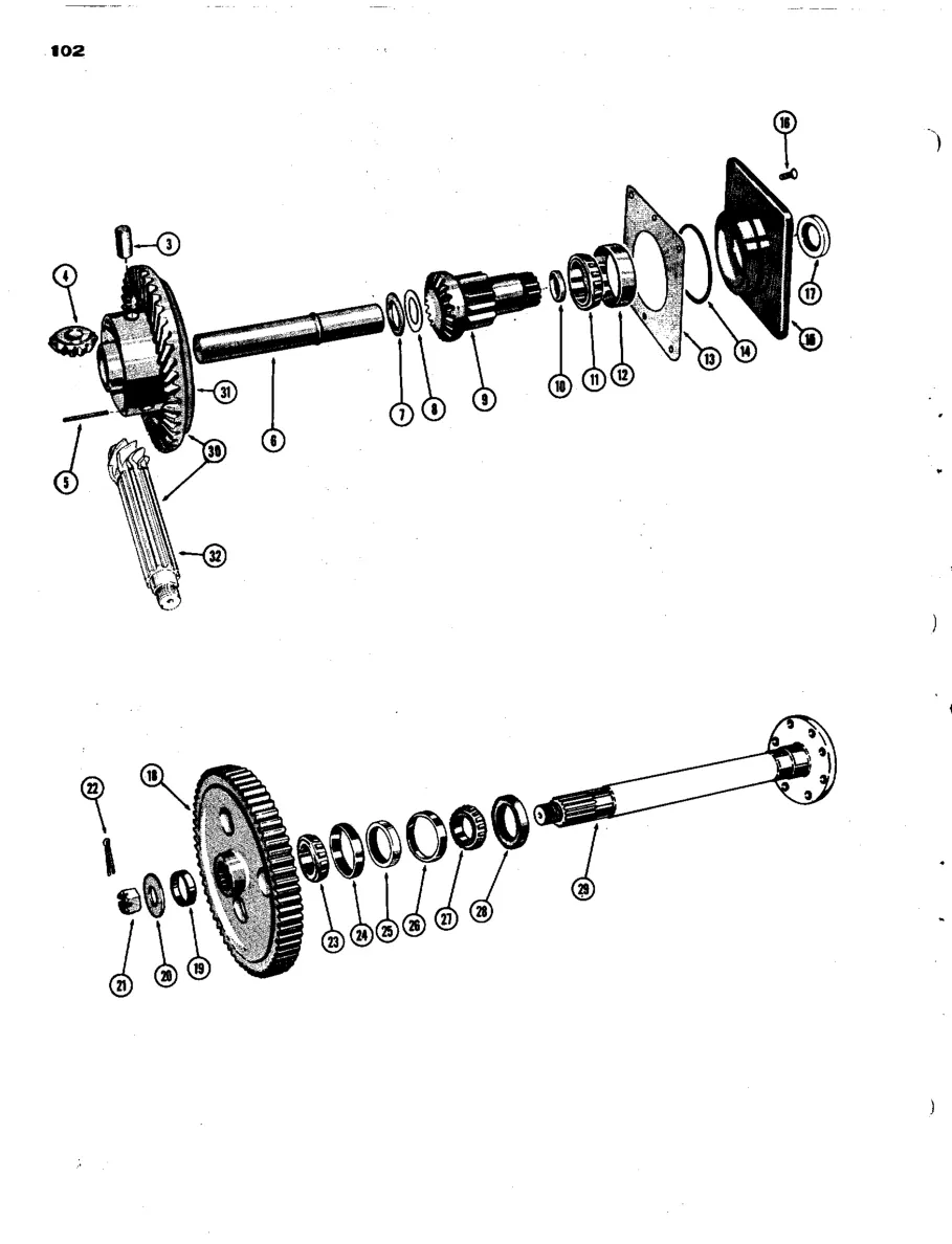 Case 530CK 530 Construction King Tractor & Engine Parts Manual preview page 6