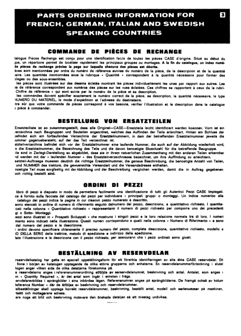 Case 580 C TLB Tractor Parts Manual preview page 4
