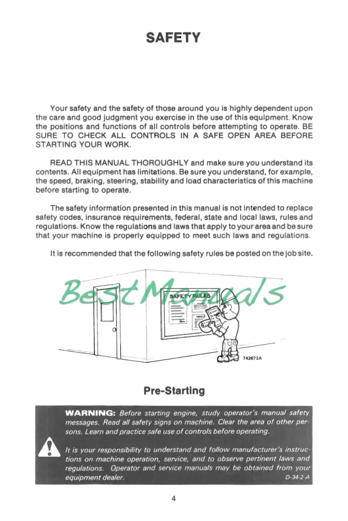 Case 580C TLB Tractor Parts Manual preview page 5