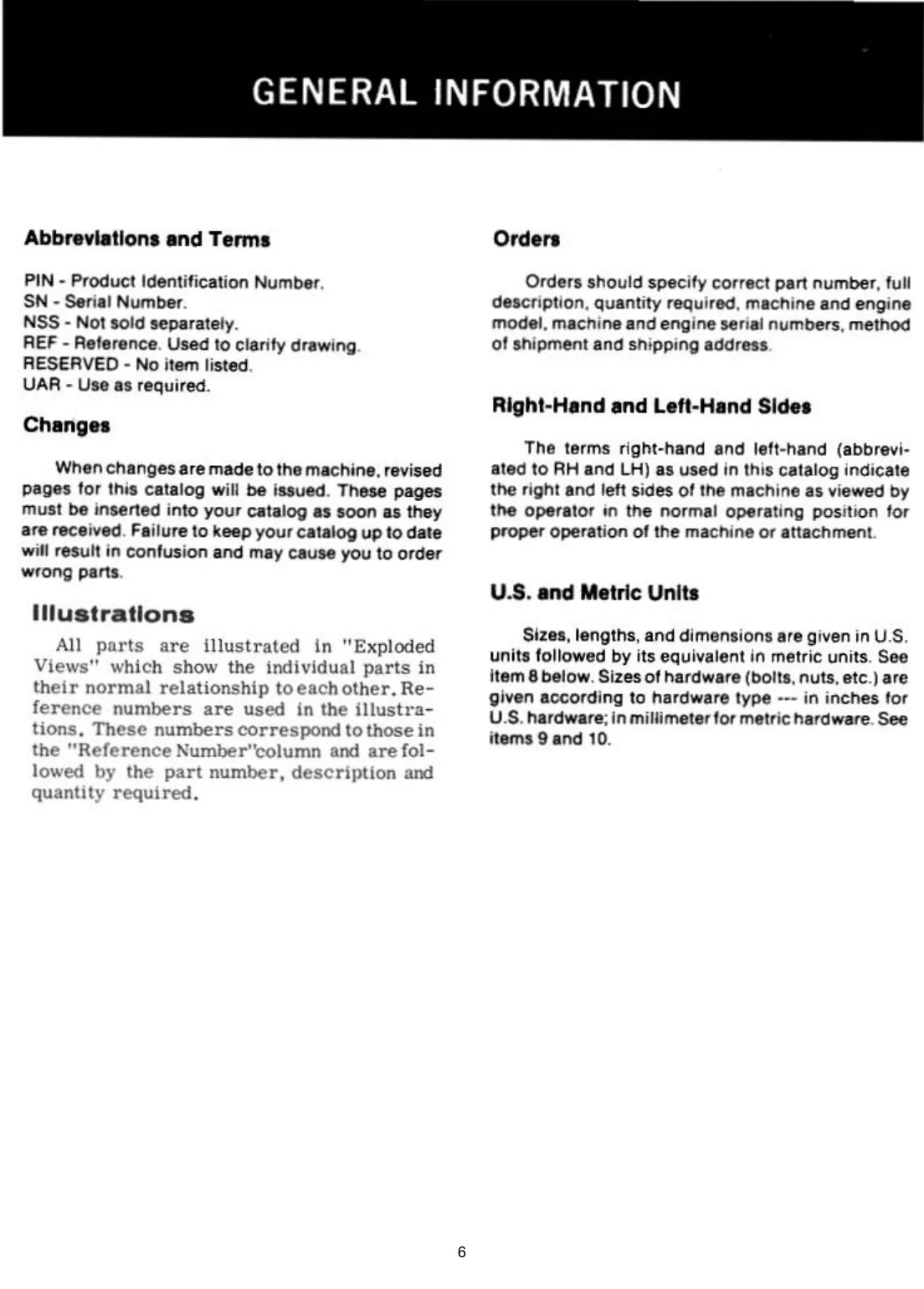 Case 580CK Series B Tractor (Shuttle Transmission) Parts Manual preview page 6