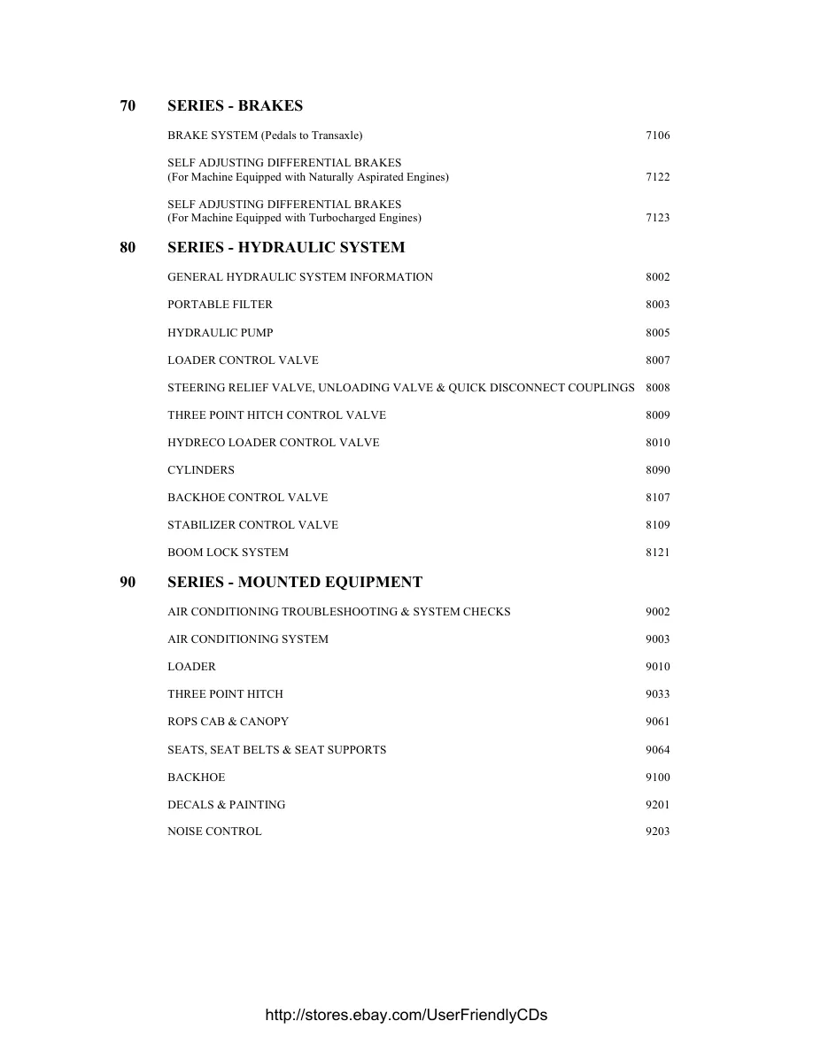 Case 580D 580SD 580 Super D TLB Tractor Parts Manual preview page 4