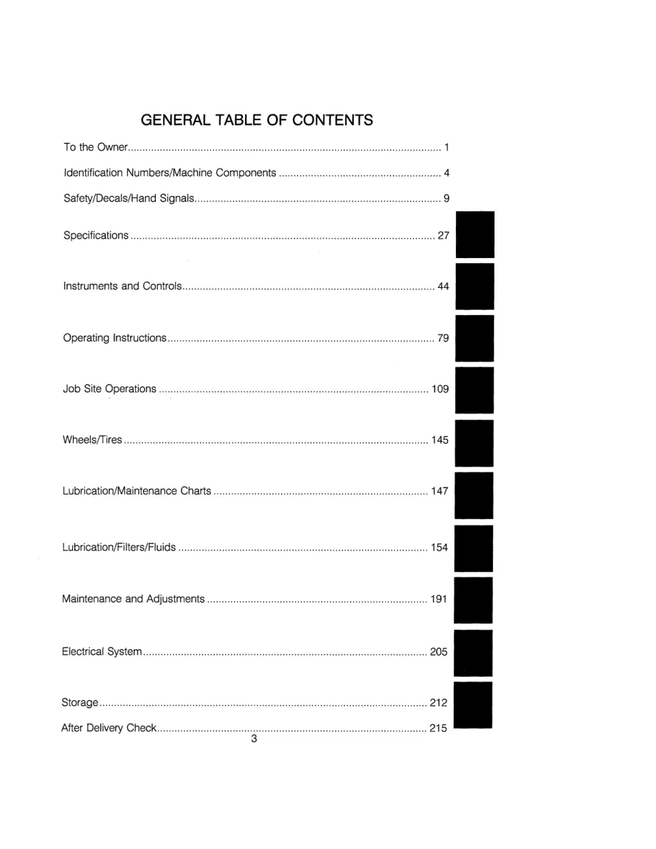 Case 580k Loader Backhoe Operator's Manual preview page 5