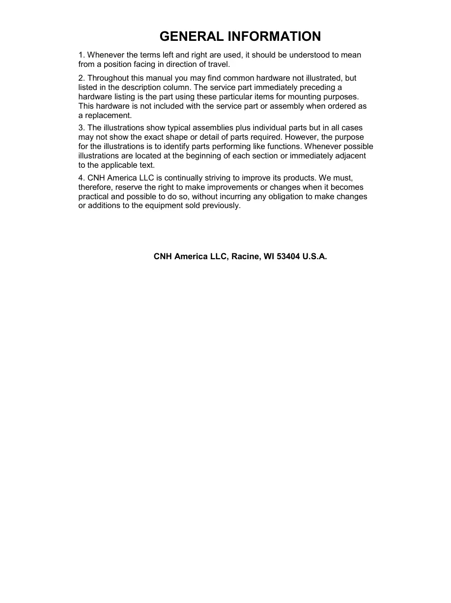 Case 580N 580SN WT 590SN Tier III Tractor Loader Backhoe Parts Manual preview page 3