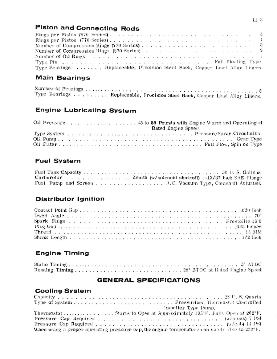 Case 770 870 Tractor Tractors Service & Repair Manual preview page 6