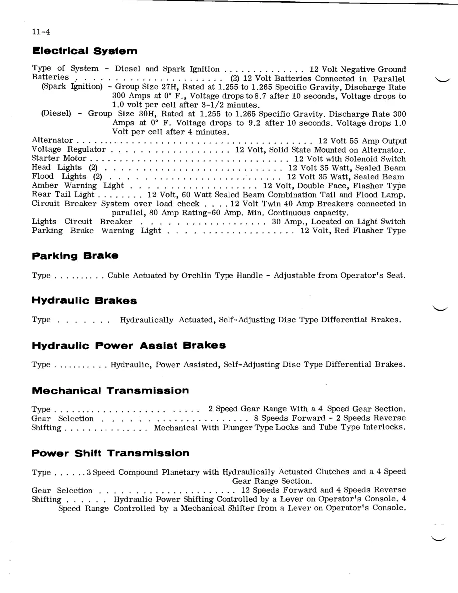 Case 970 1070 Tractors Service & Repair Manual preview page 6