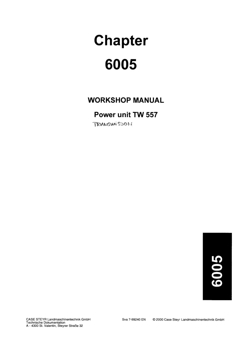 Case CS78 & CS86 CS94 Tractor Service & Repair Manual preview page 1