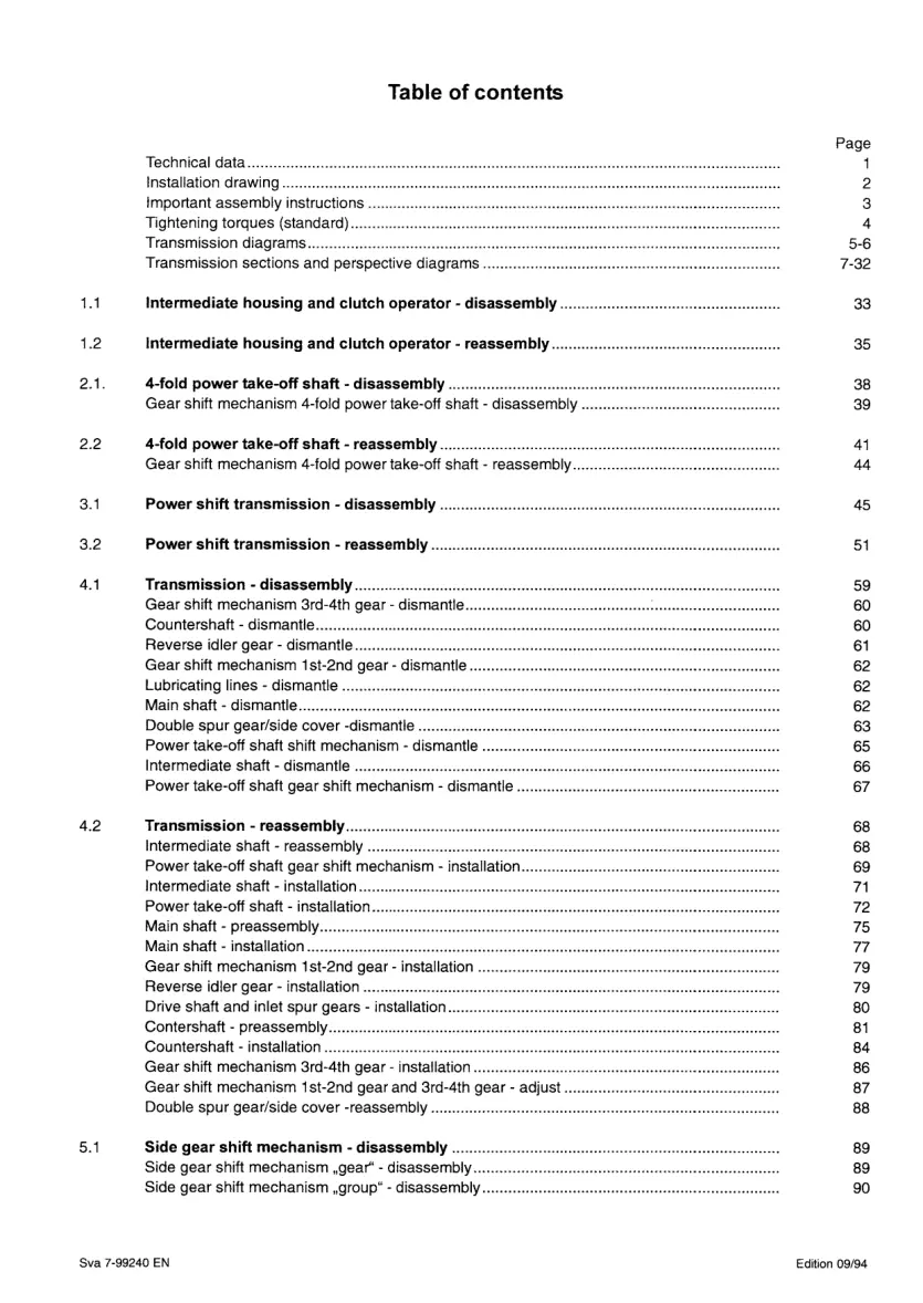 Case CS78 & CS86 CS94 Tractor Service & Repair Manual preview page 5