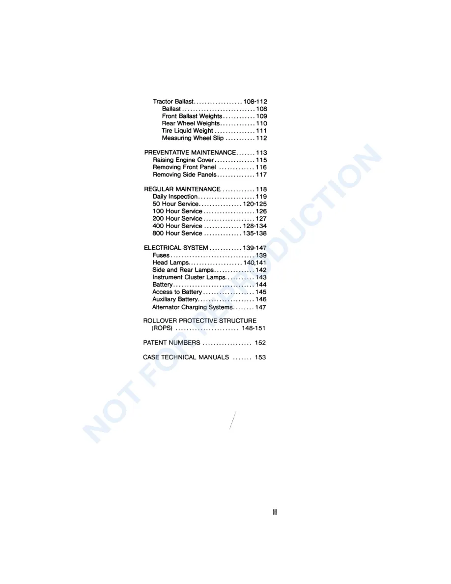 Case David Brown IH 1194 Tractor Service & Repair Manual preview page 4