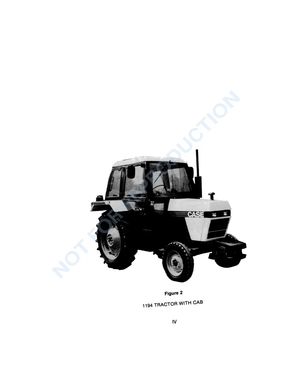 Case David Brown IH 1194 Tractor Service & Repair Manual preview page 6