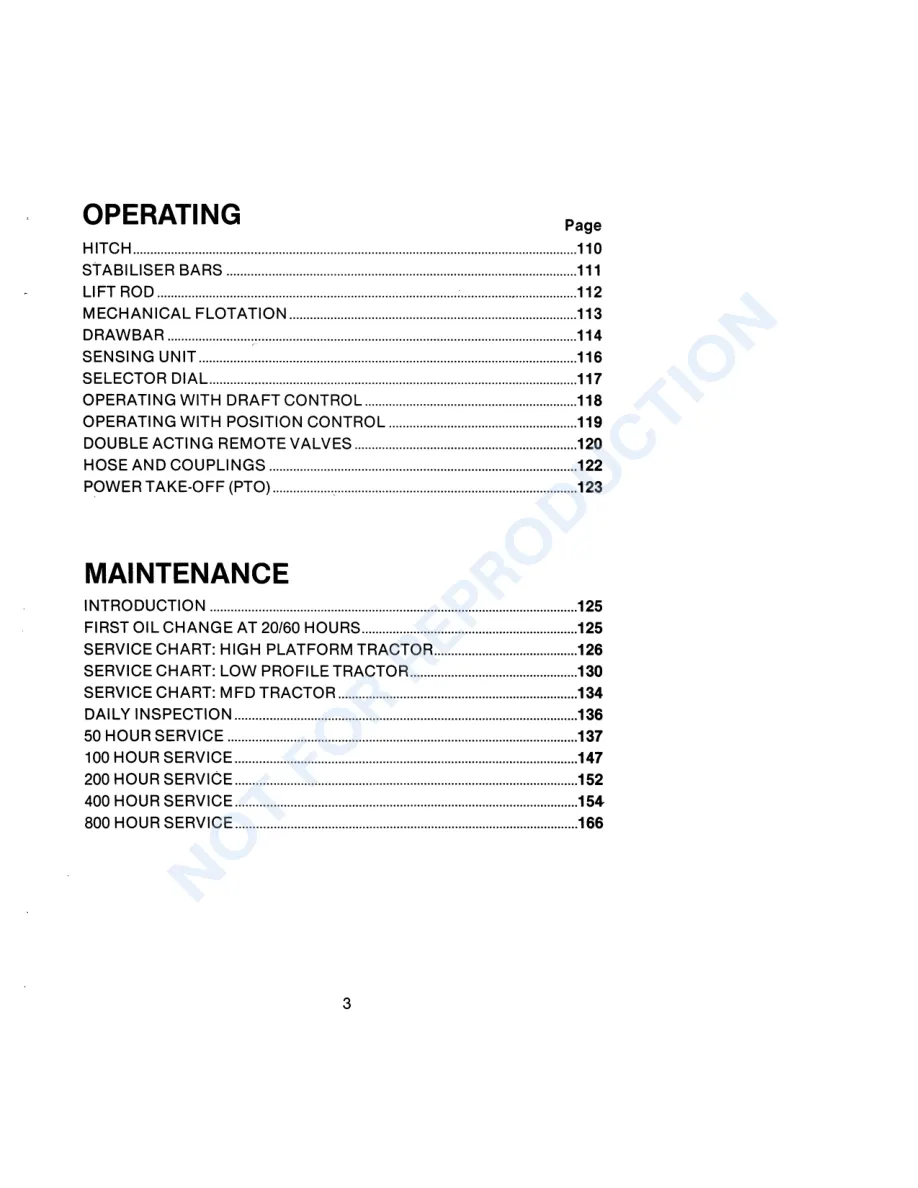 Case IH 1690 Tractor Service & Repair Manual preview page 5