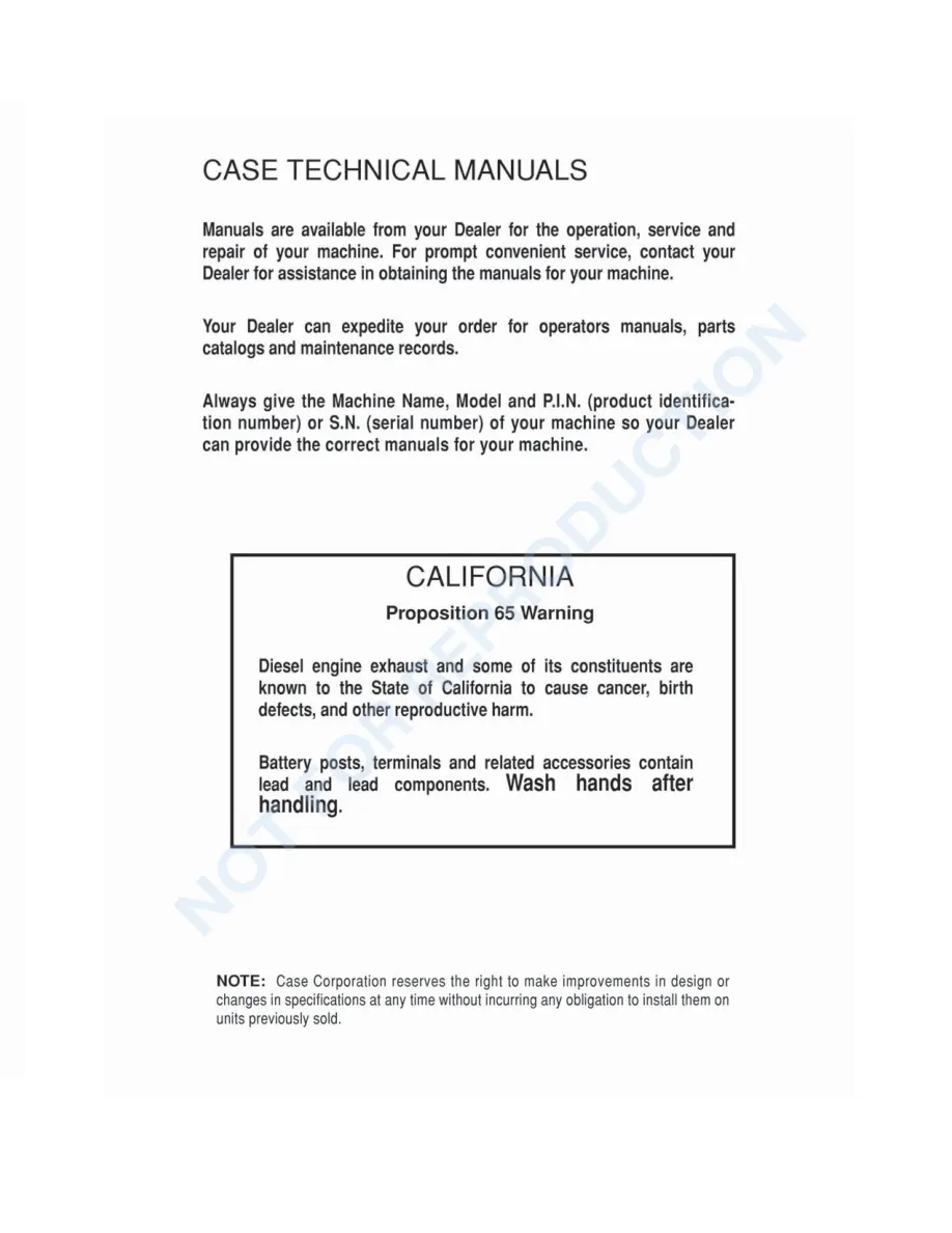 Case IH 2377 2388 2577 2588 Combine Service & Repair Manual preview page 3