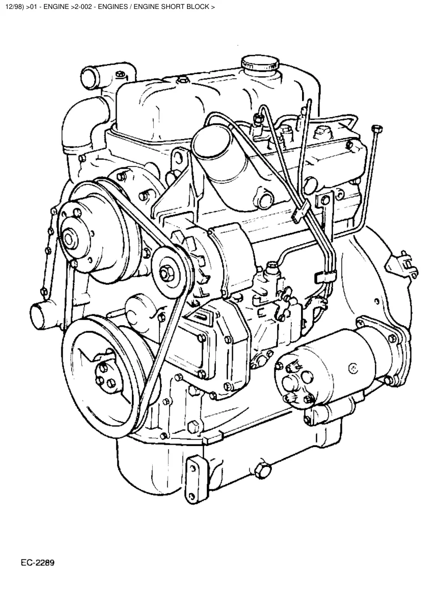 Case IH 3210 3220 3230 Tractor Service & Repair Manual preview page 2