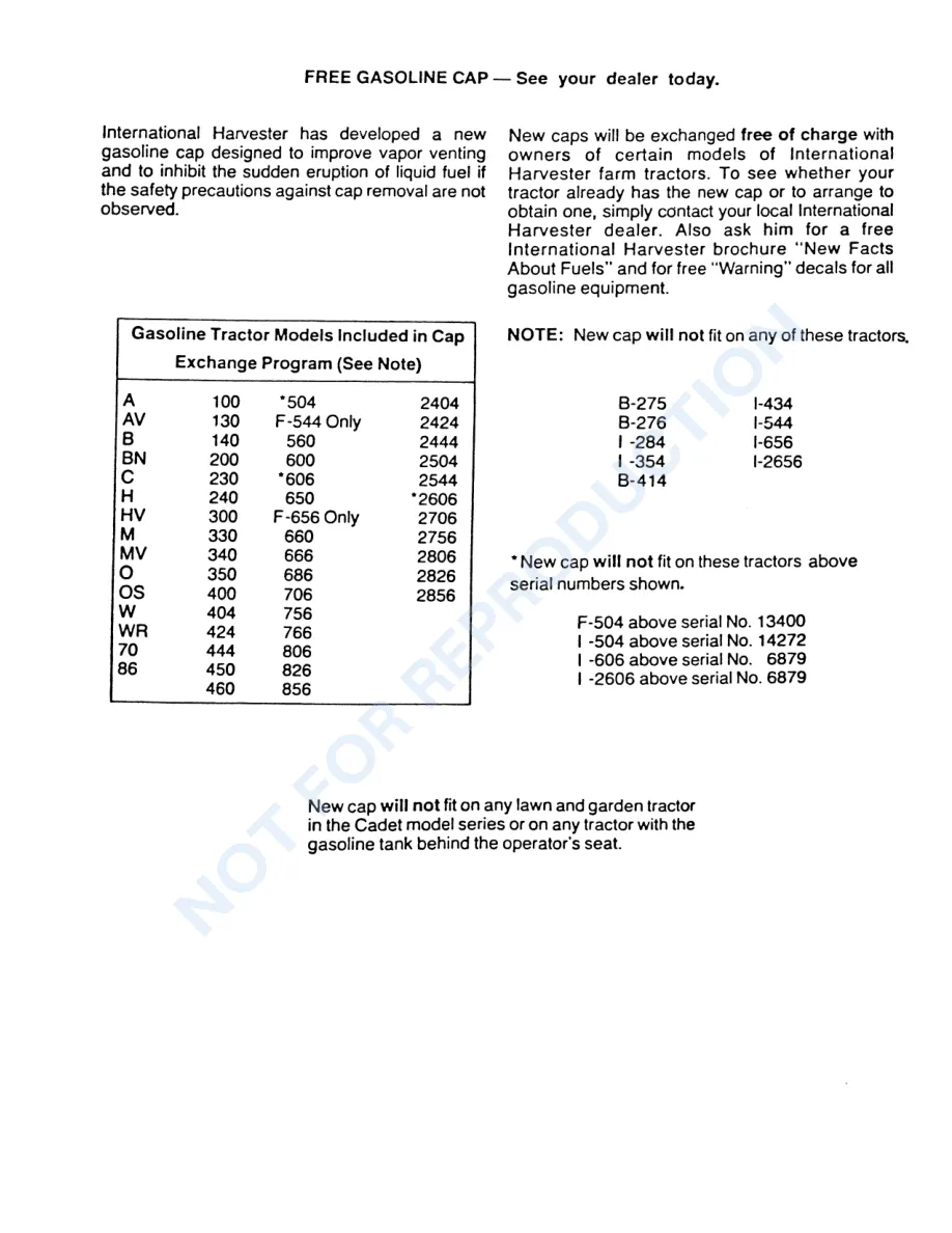 Case IH 340 Utility Tractor Operator's Manual preview page 5