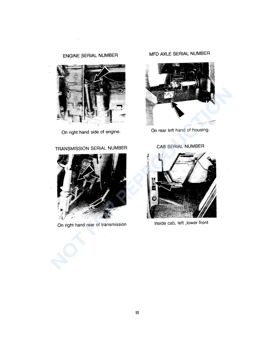 Case IH 585 Tractor Service & Repair Manual preview page 4