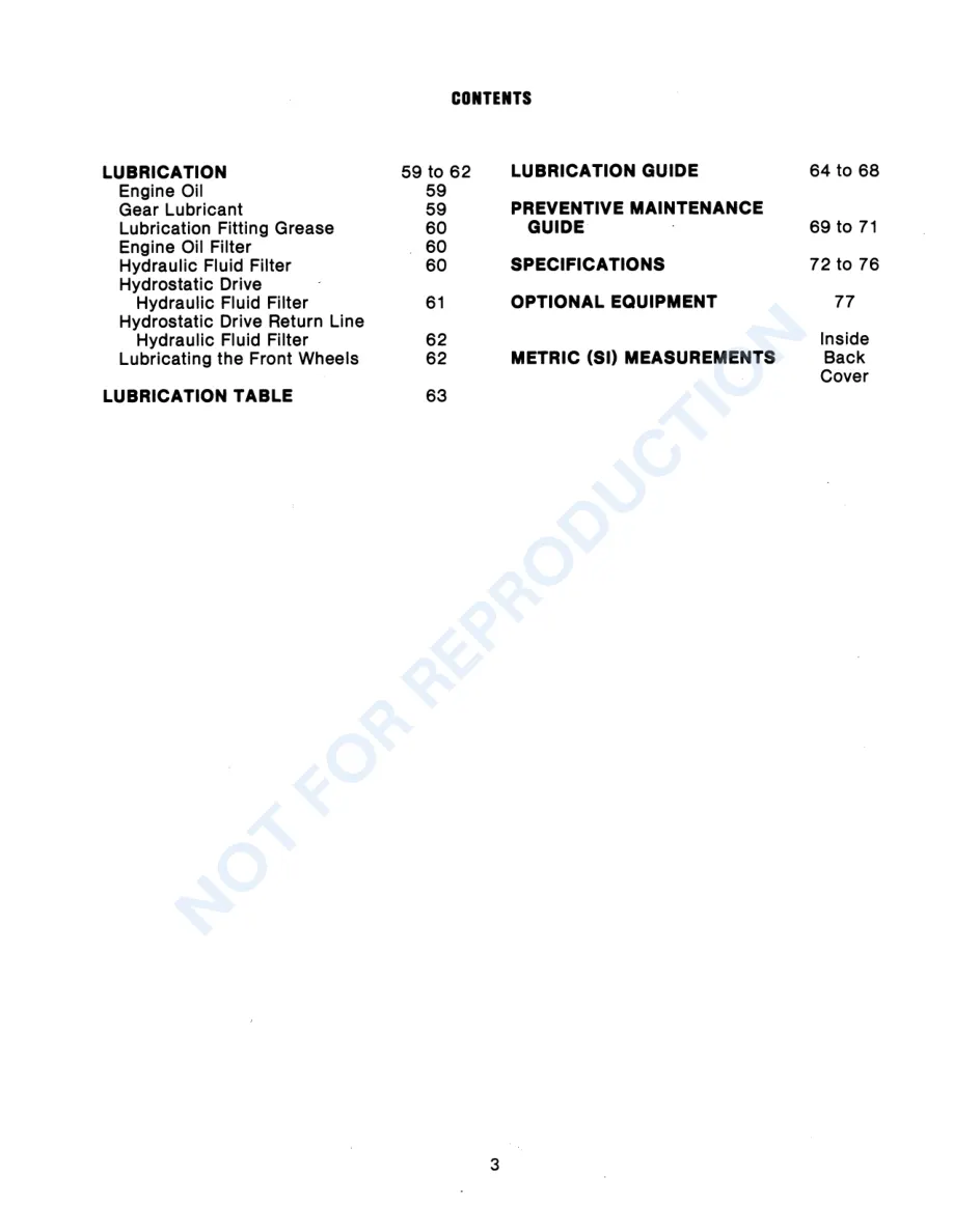 Case IH 686 Gear Drive & 86 Hydro Tractor Operator's Manual preview page 6