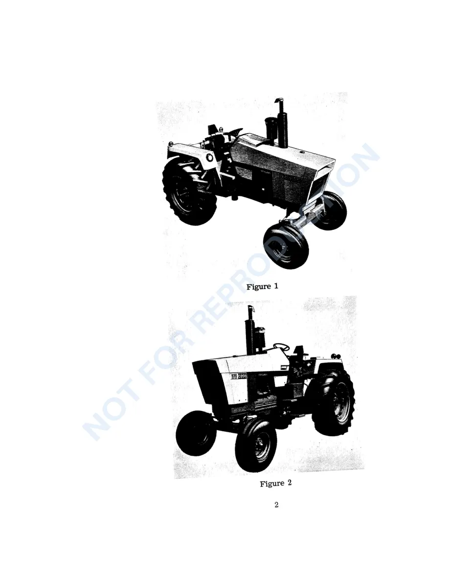 Case IH 970 Tractor Operator's Manual preview page 4