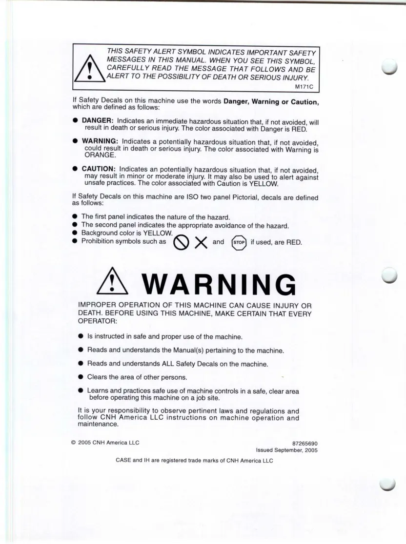 Case IH Class 3 SPX Series SPX3150 SPX3185 SPX3200 SPX3310 Patriot Sprayers Toubleshooting Service & Repair Manual preview page 2