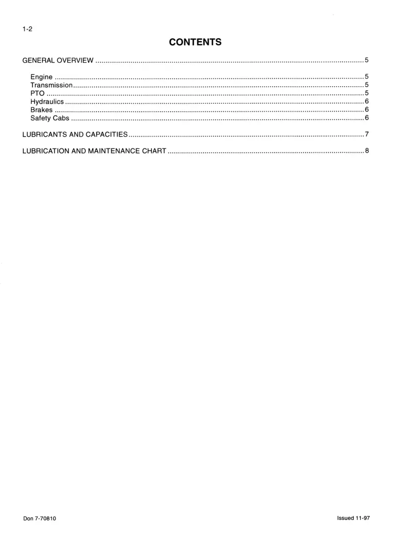 Case IH CX50/CX60/CX70/CX80/CX90/CX100 Tractors Service & Repair Manual preview page 4