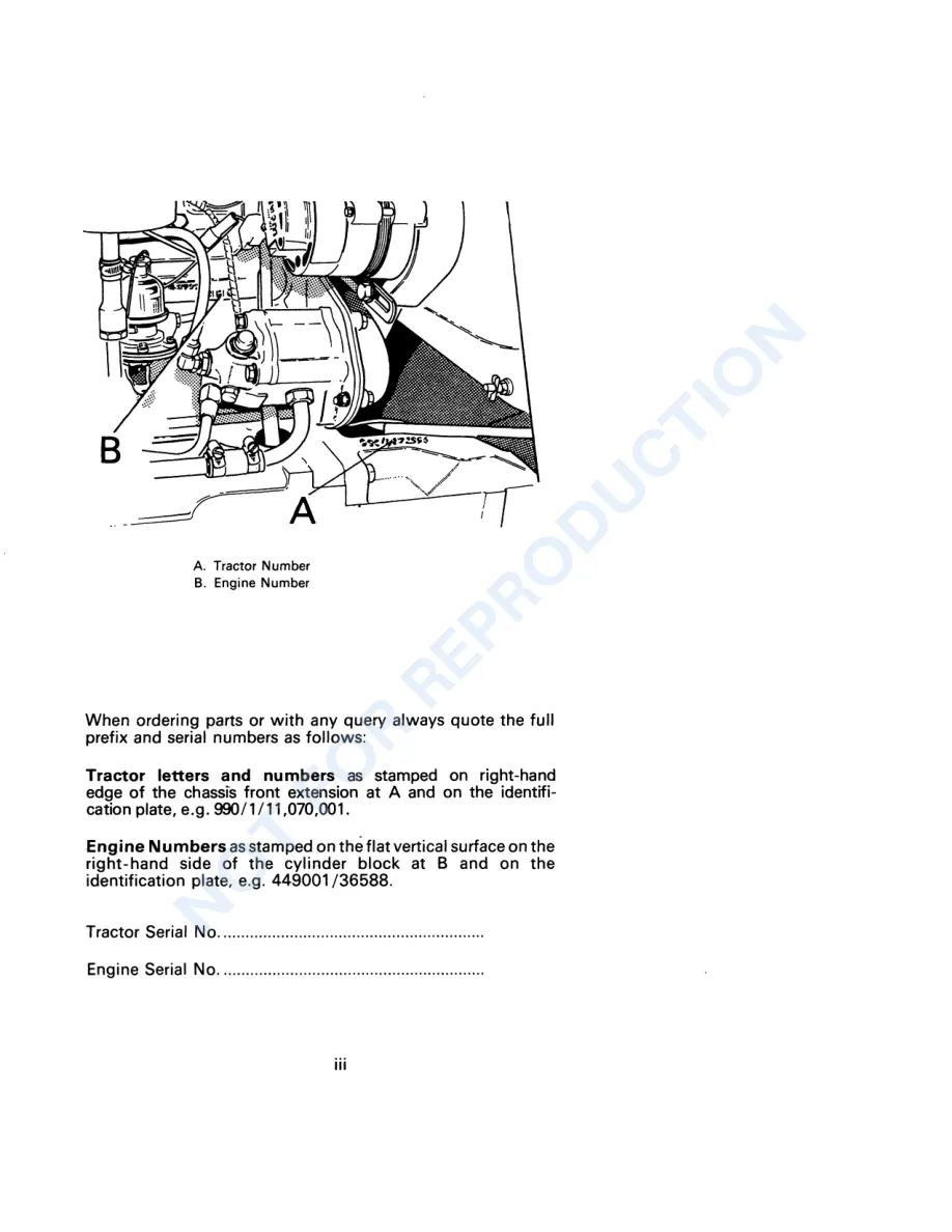 Case IH David Brown 990 995 996 Tractor Operator's Manual preview page 5