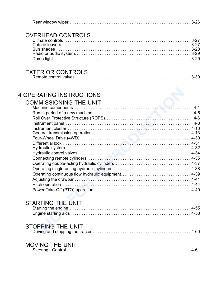 Case IH Farmall 110A 120A 125A 140A Tractor Operator's Manual preview page 3