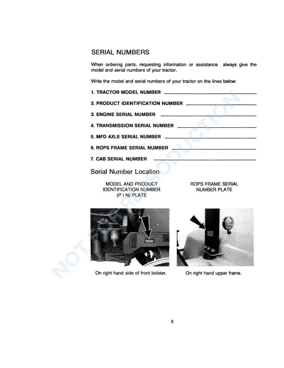 Case IH International 685 Tractor Service & Repair Manual preview page 4