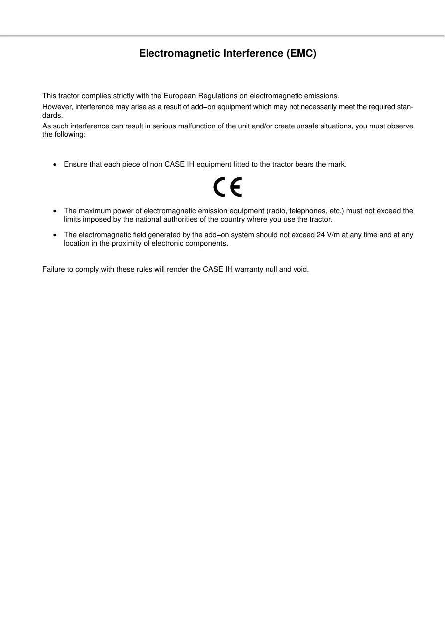Case IH JX Tractors (JX1070U/JX1080U/JX1090U/JX1100U) Operator's Manual preview page 4