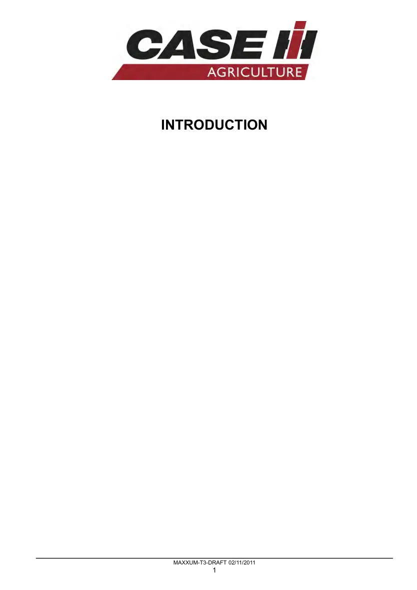 Case IH Maxxum 100 & 110 115 120 125 130 140 Tractor Service & Repair Manual preview page 5